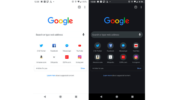Google Chrome 12 tính năng ẩn trên Android 1