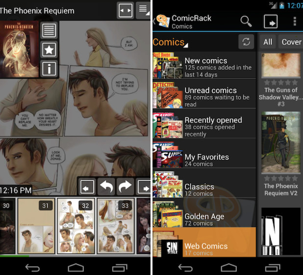 Android för iPhone och Android 10 Manga Uygulamaları 1