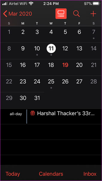 Apple        Календарь против календаря 5 2