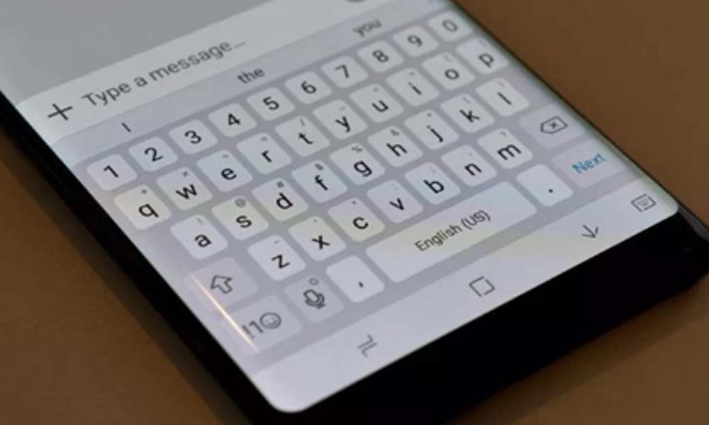 Samsung Galaxy Как удалить удаленный текст на клавиатуре 2