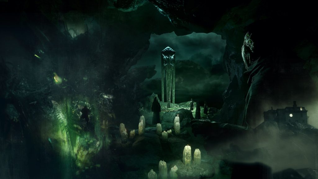 Skärm med Lovecraft-element i Call of Cthulhu