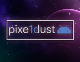 Dust pixel logotyp