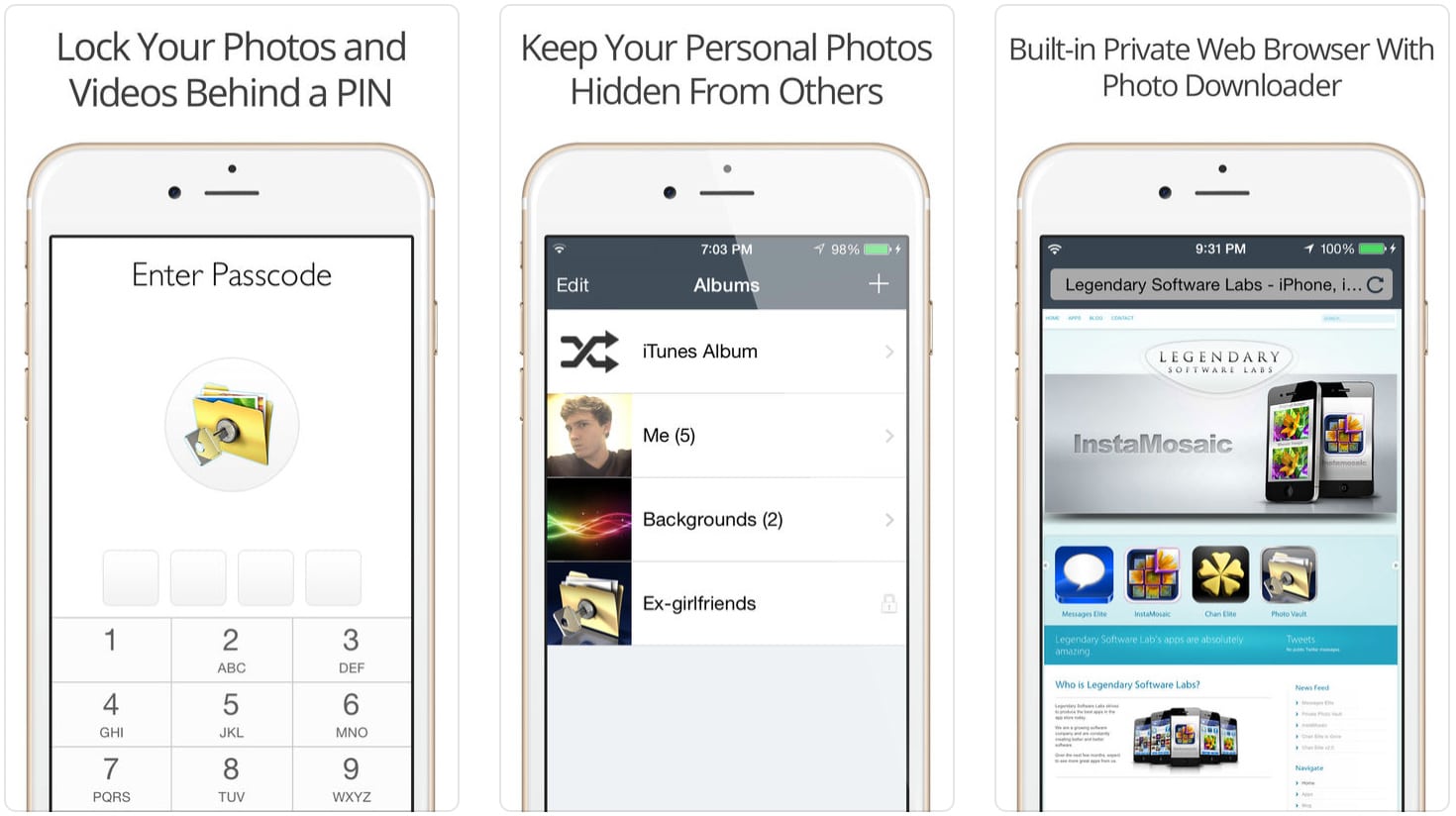 أفضل 5 تطبيقات لإخفاء الصور على iPhone - iPhonebyte 6