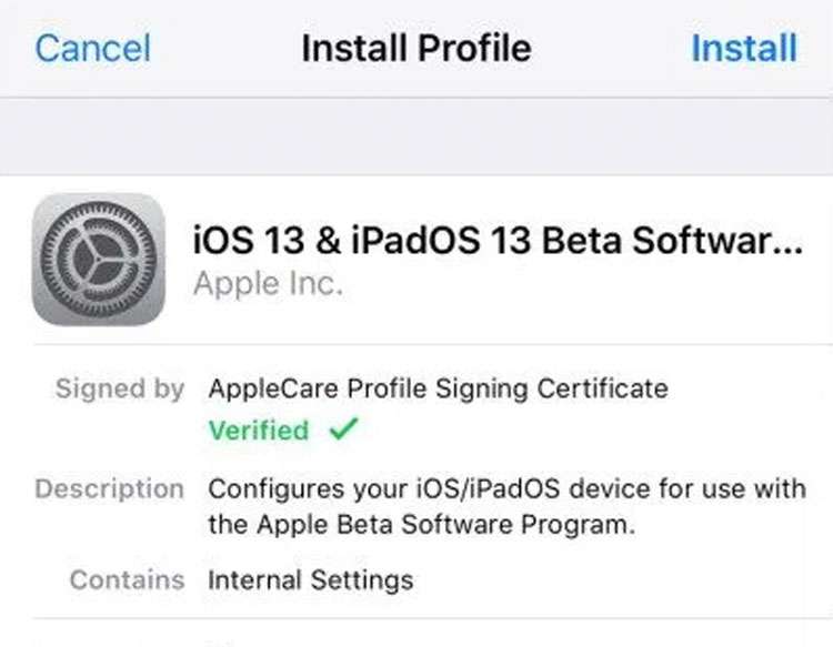 Apple IOS 13 público com recursos COVID-19.5 beta lançado 1