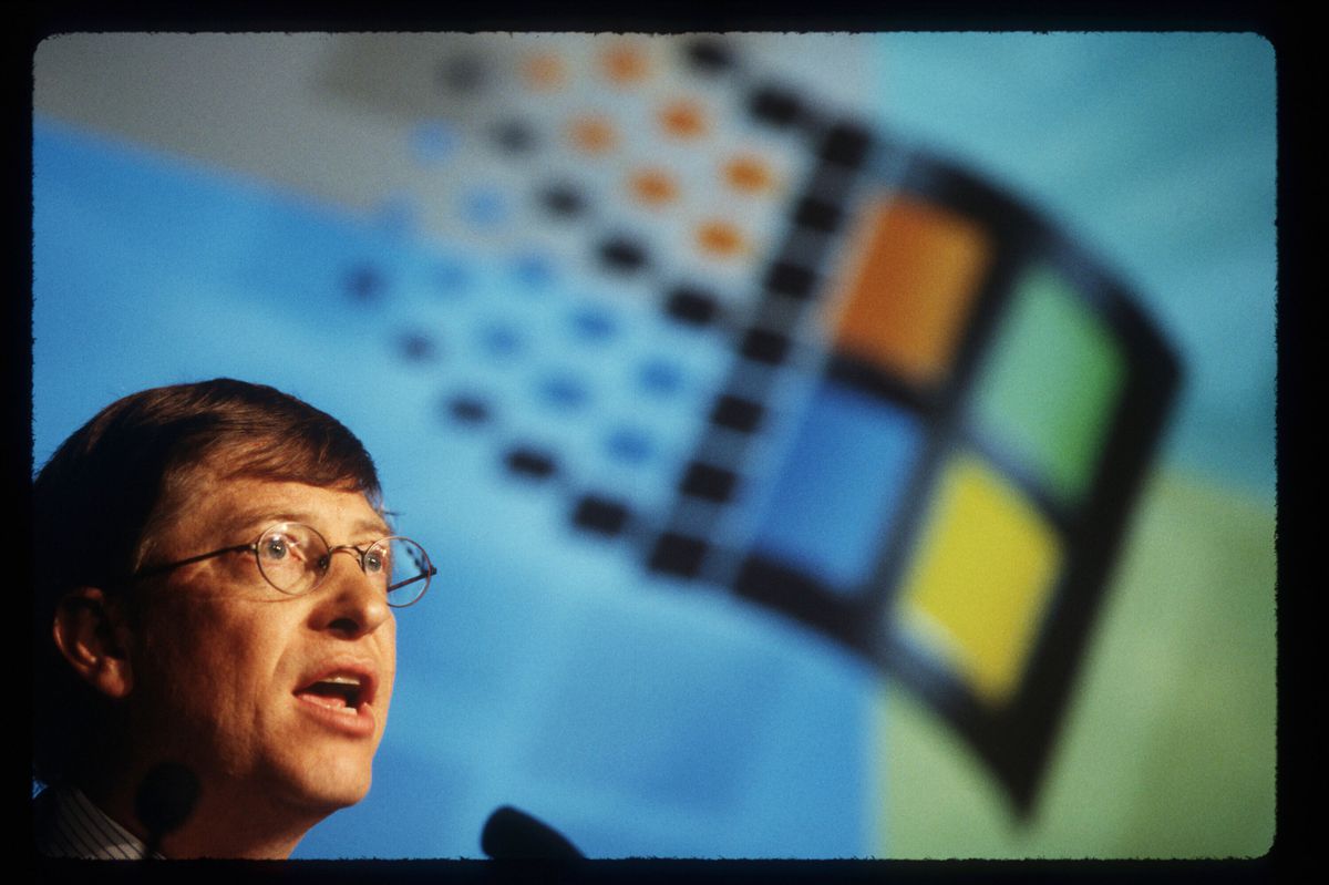 Bill Gates Pada Persidangan Akhbar Antitrust