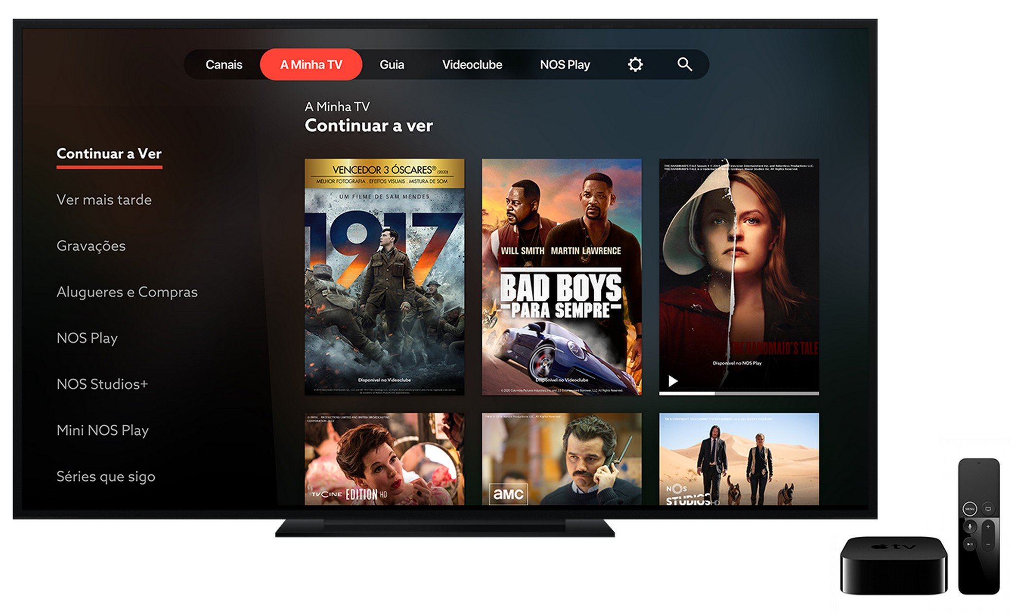 Apple TV 4K juga menjangkau pelanggan NOS