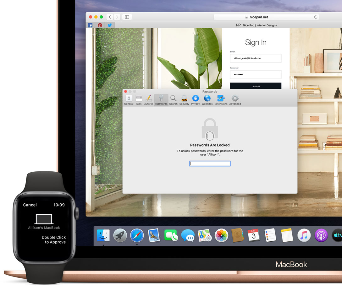 Bagaimana nak guna Apple Watch untuk membuka kunci Mac