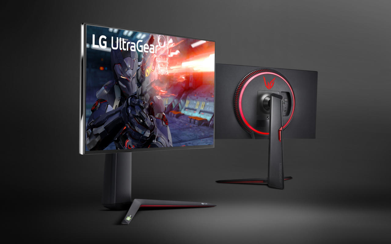 Monitor permainan LG UltraGear menggabungkan 4K UHD dengan kelajuan GTG 1ms
