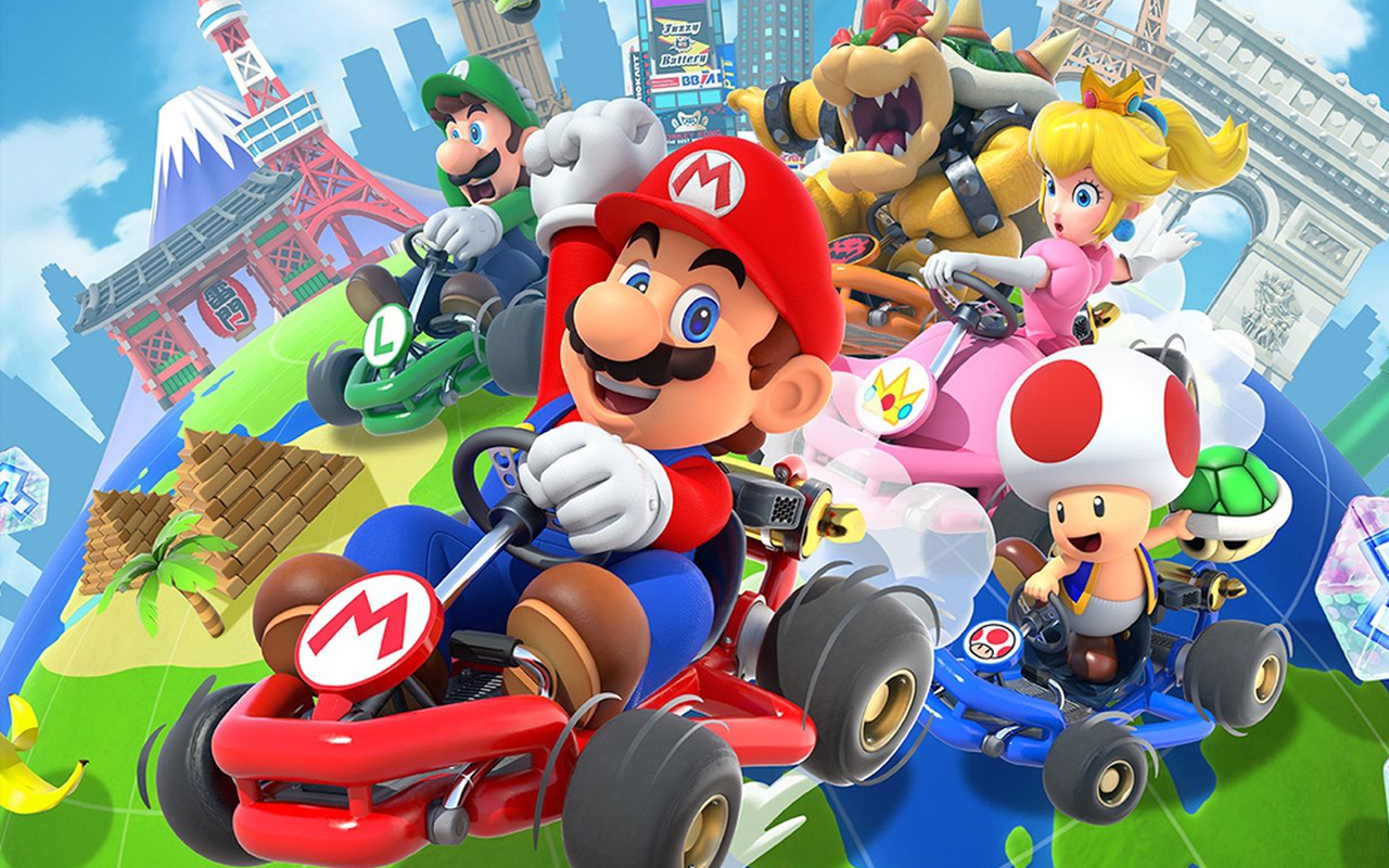 Mario Kart Tour mendapat mod orientasi landskap dalam permainan