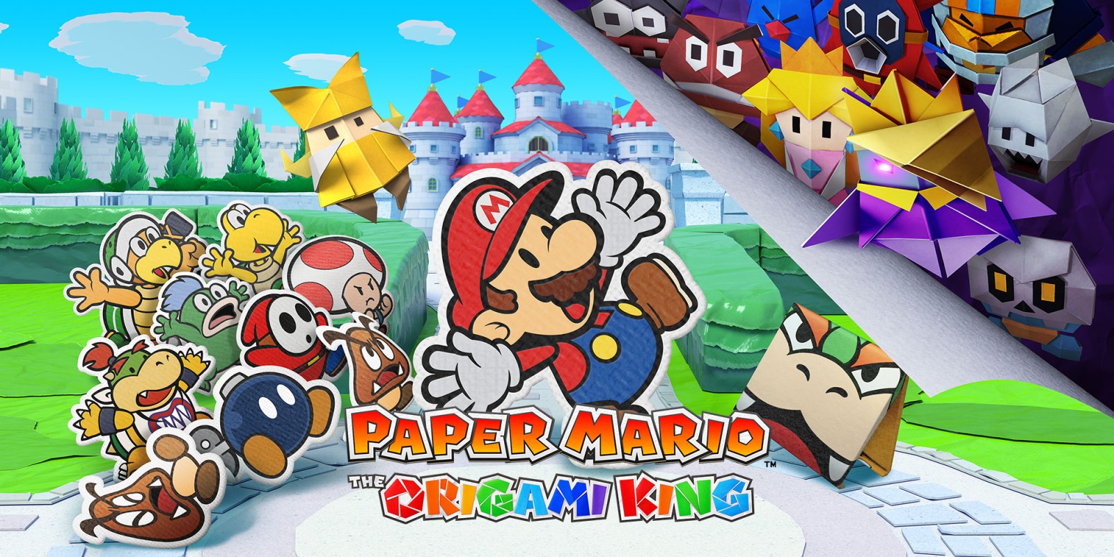 Paper Mario, The Origami King adalah petualangan yang menyeronokkan di atas kertas