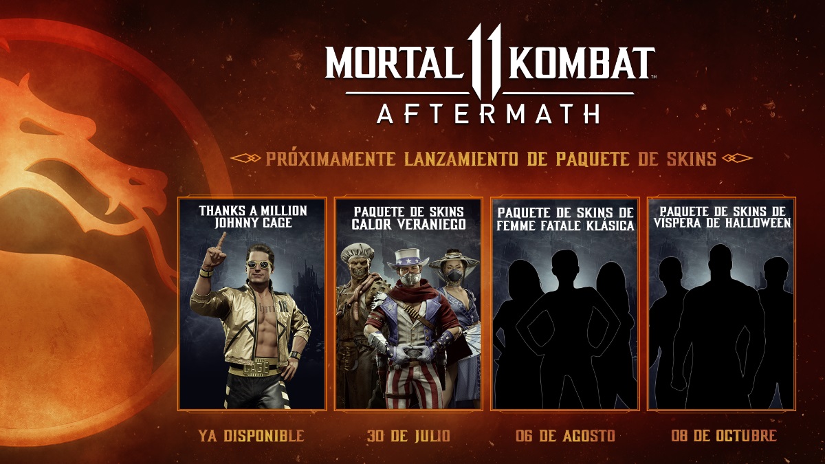 Mortal Kombat 11: Aftermath akan menerima Tiga Pakej Skins Percuma dan "Summer Heat" akan tiba pada 30 Julai
