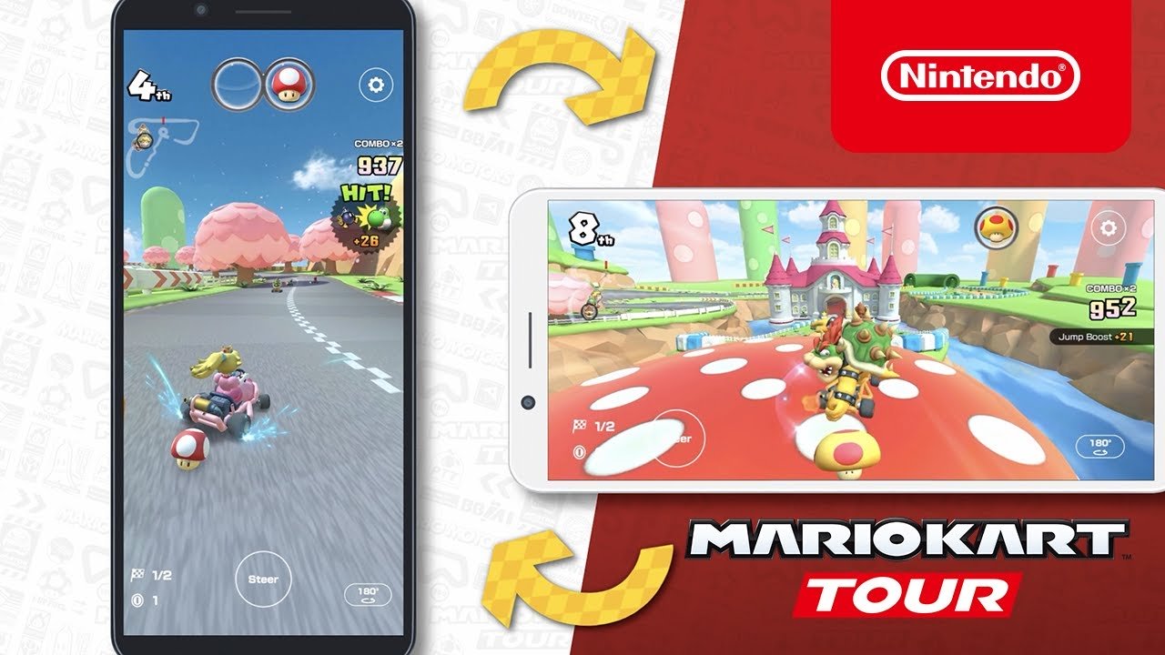 'Mario Kart Tour' Menambah Pilihan Mod Landskap dengan Tata Letak Kawalan Baru dalam Kemas Kini Besok