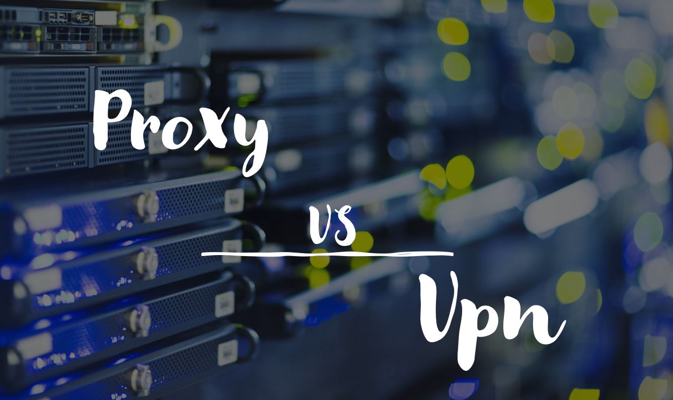 Difference between Proxy and VPN server min
