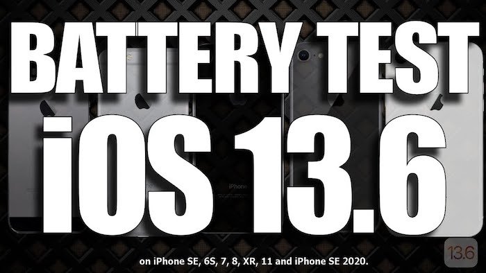 iOS 13.6 battery life