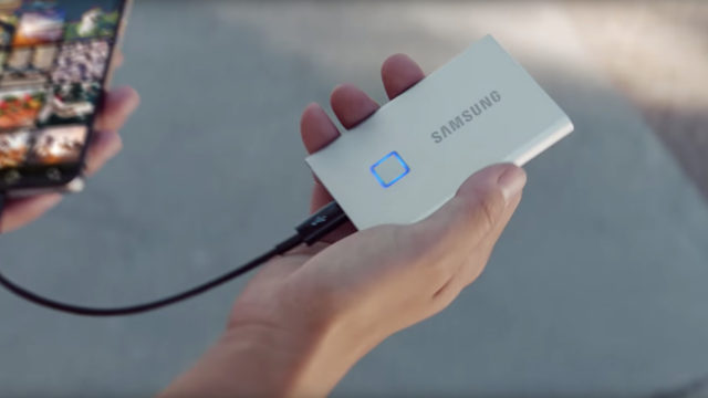 Prenosný disk SSD Samsung T7 Touch - ďalší najlepší filmový tvorca 4