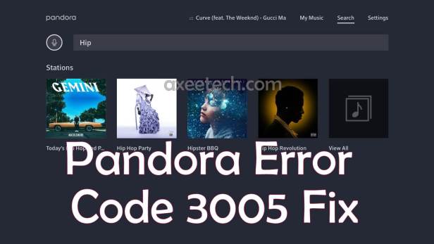 Ako opraviť kód chyby Pandora 3005 pre Android alebo iOS. [2019] 223