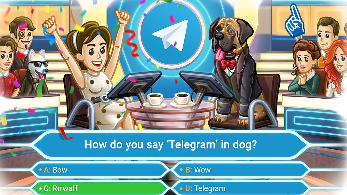 Telegram Update Brings Polls 2.0 Including Quiz Mode, Apart From Message Corners and Other New Features
