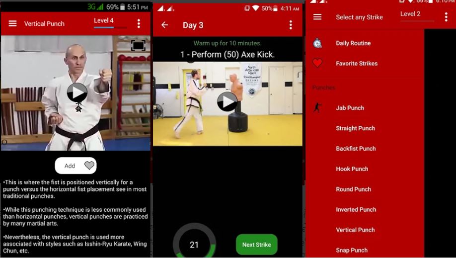 Chcete sa učiť Karate doma? Vyskúšajte tieto 5 Aplikácie pre Android 23
