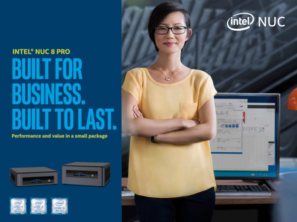 Intel oznamuje NUC 8 Pro pre podnikový trh 139