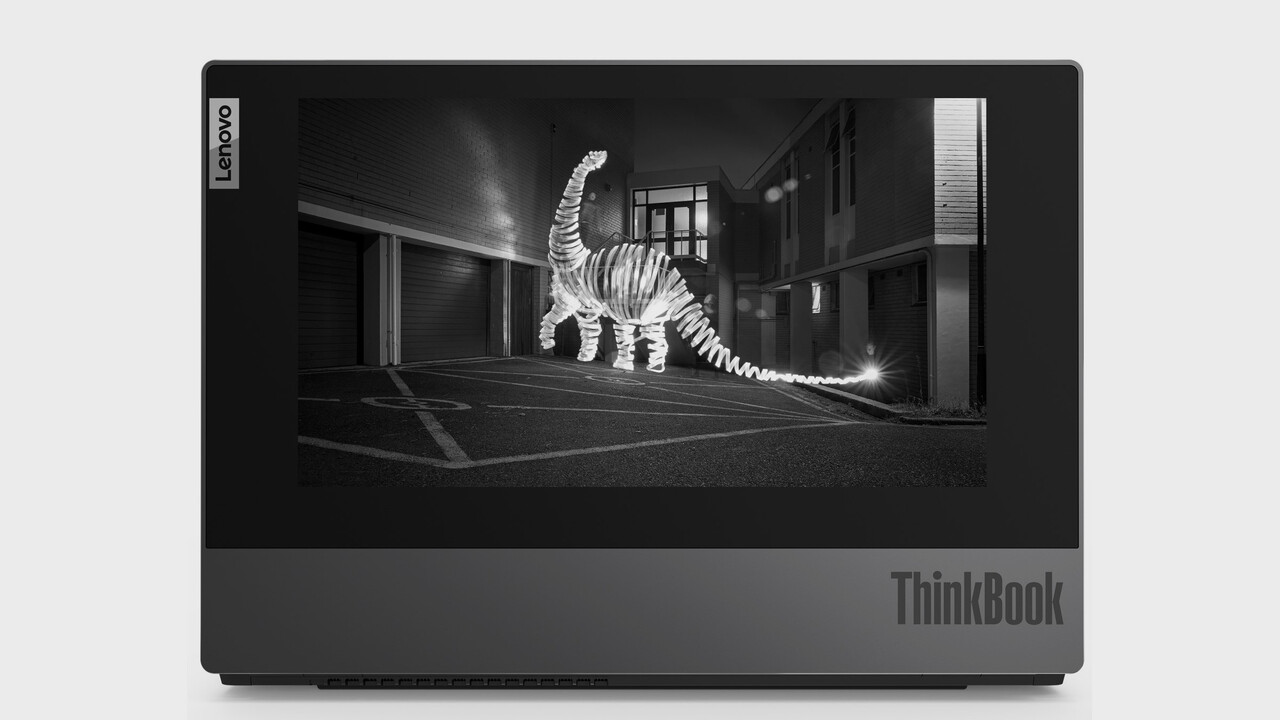 Lenovo ThinkBook Plus: Notebook so zobrazením e-atramentu na veku 3