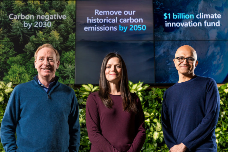 Microsoft sľubuje odstrániť všetok uhlík, ktorý kedy emitoval do roku 2050 5