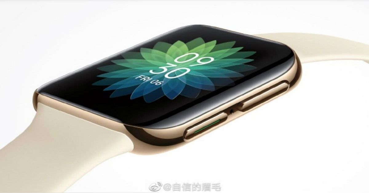 OPPO’s first smartwatch will closely resemble the Apple Watch, official image reveals