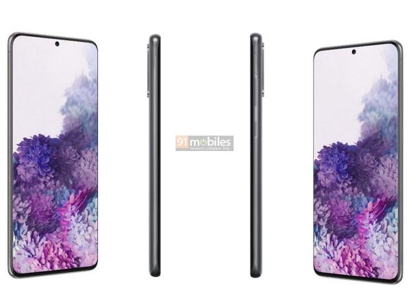 Samsung Galaxy S20 a S20 Plus - oficiálne vykreslenie; Unikla cena 138