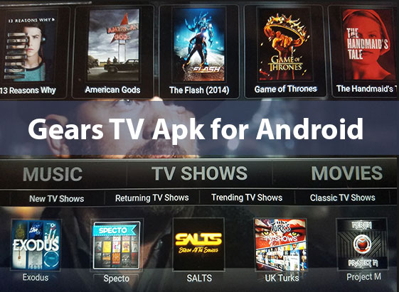 Stiahnite si aplikáciu Gears TV Apk pre Android 403