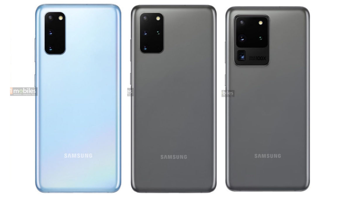 Údajné oficiálne Samsung Galaxy Rendre série S20 prešli únikom 90