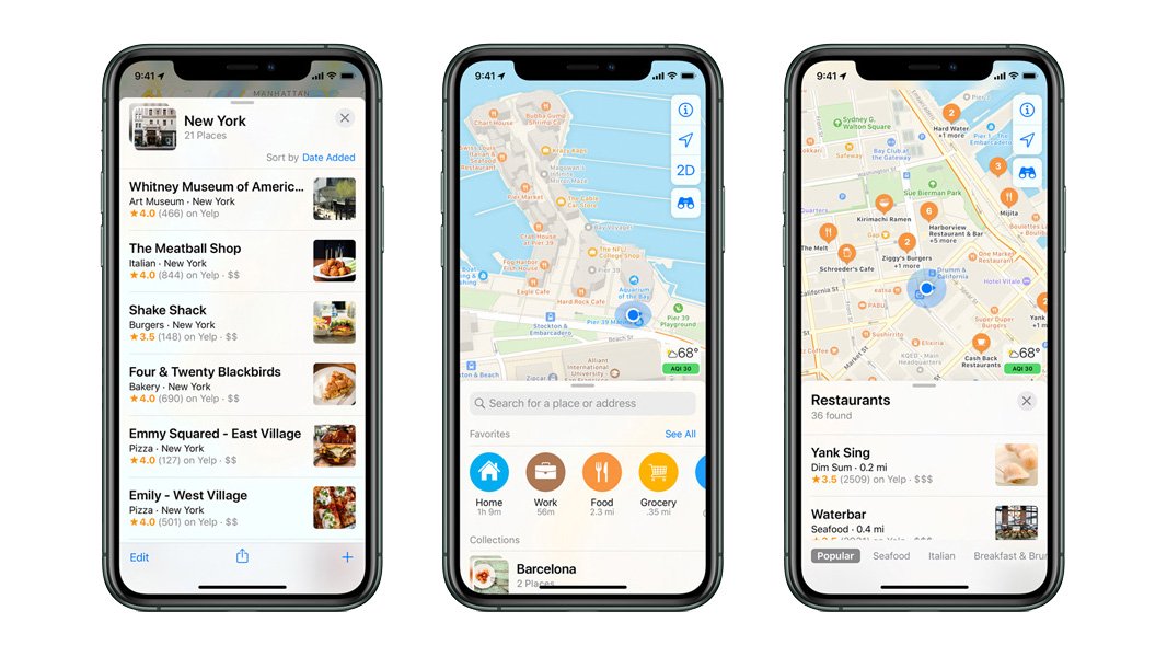 nový Apple Mapy Prichádza na iOS v USA 193