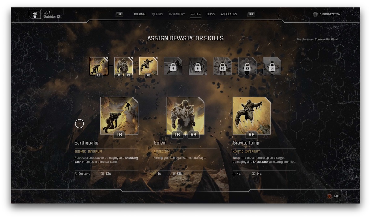outriders hra ľudia môžu lietať pc screenshot demo