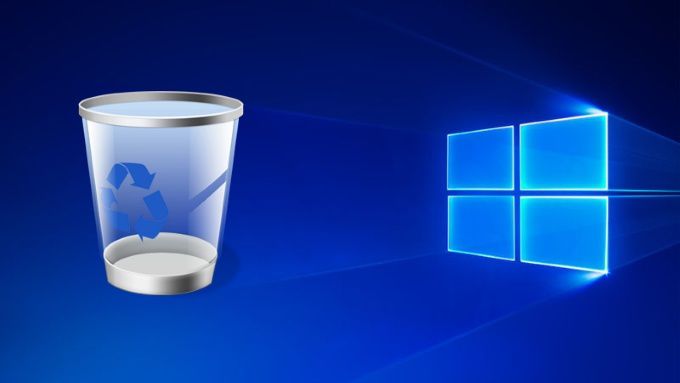 Ako sa zbaviť ikony Kôš na pracovnej ploche Windows 10 64