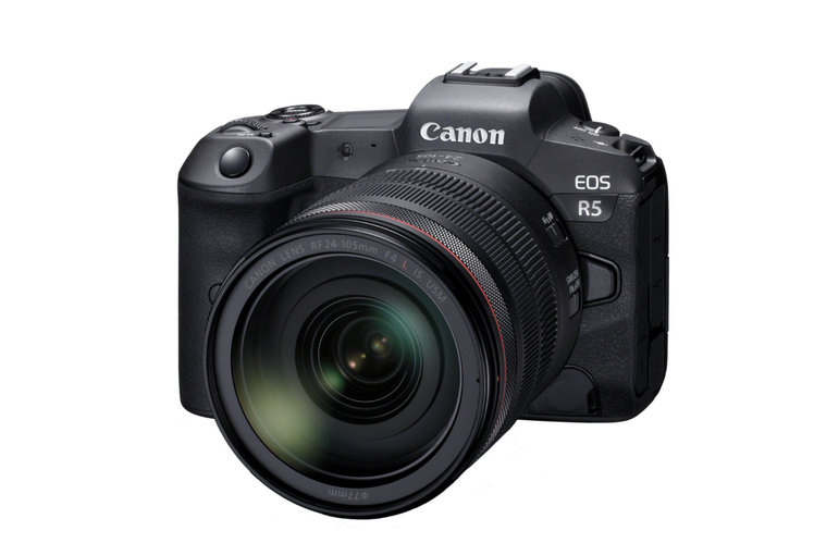 Canon EOS R5 je výkonný 8-palcový fotoaparát s úplným rámom a IBIS 7