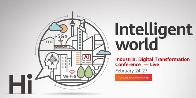 Huawei bude konať a vysielať svoju konferenciu o priemyselnej digitálnej transformácii 106