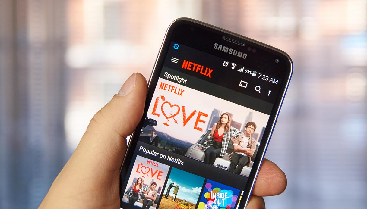 Netflix v systéme Android spotrebuje menej údajov 163