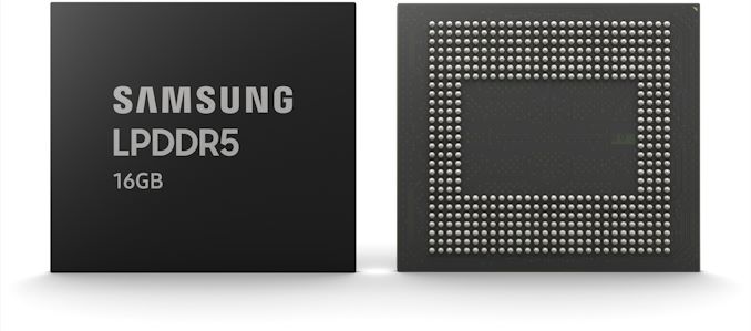 Spoločnosť Samsung zahájila výrobu 16 GB LPDDR5-5500 pre smartfóny 387