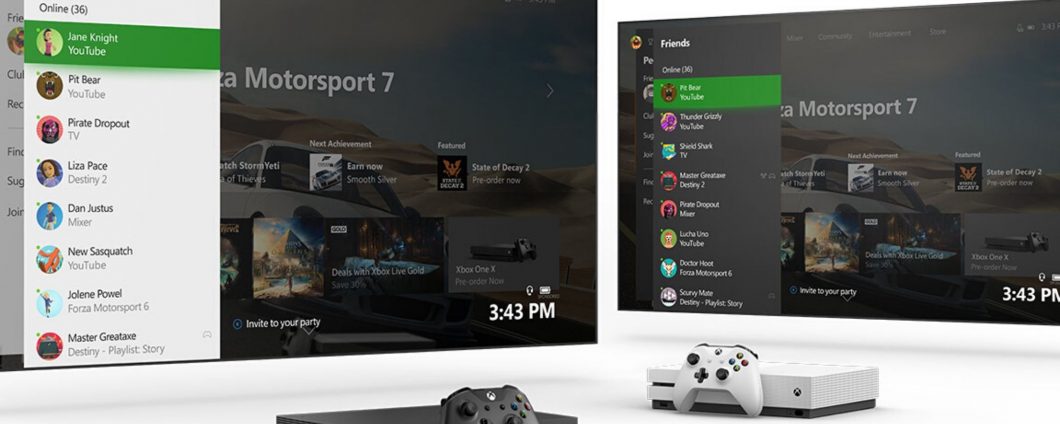 Xbox: nová úvodná obrazovka s najnovšou aktualizáciou 130