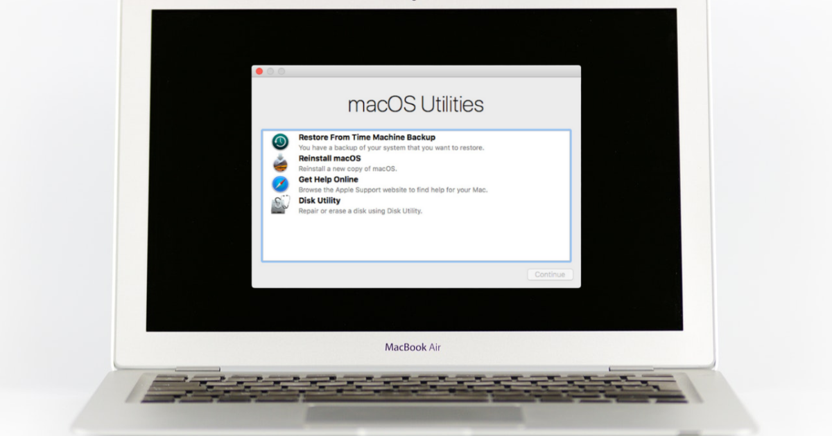 Čo je Mac Recovery Mode a ako ho používať