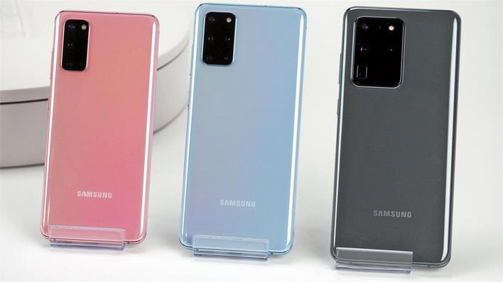 farby série Samsung Galaxy s20