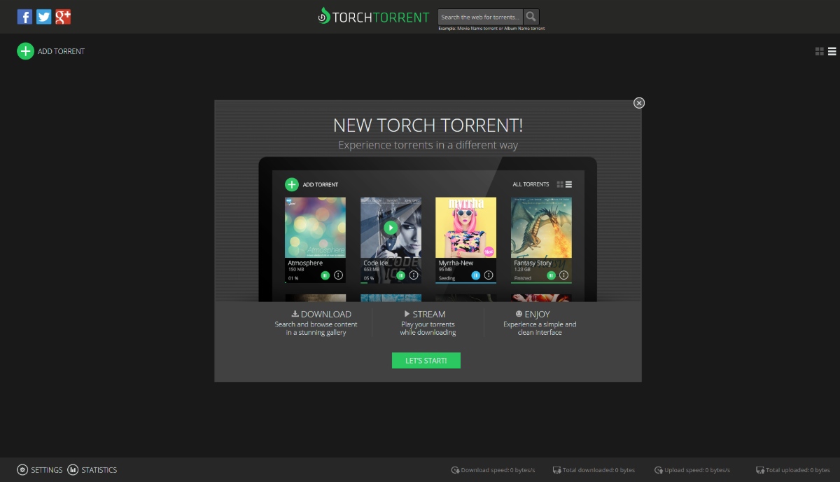 Najlepšie Torrent klientov 2020 Torch Browser