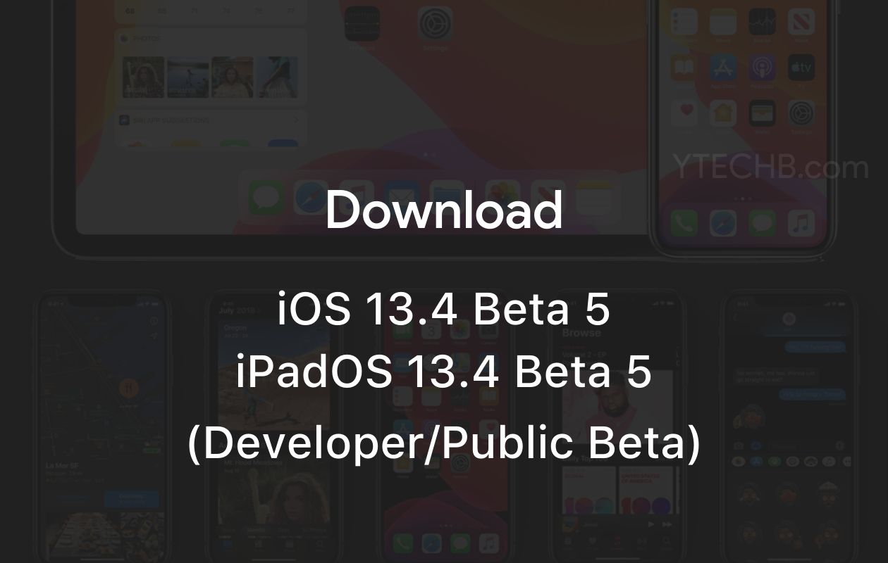 Apple vydania iOS 13.4 beta 5 a iPadOS 13.4 beta 5 pre vývojárov a verejnosť 37