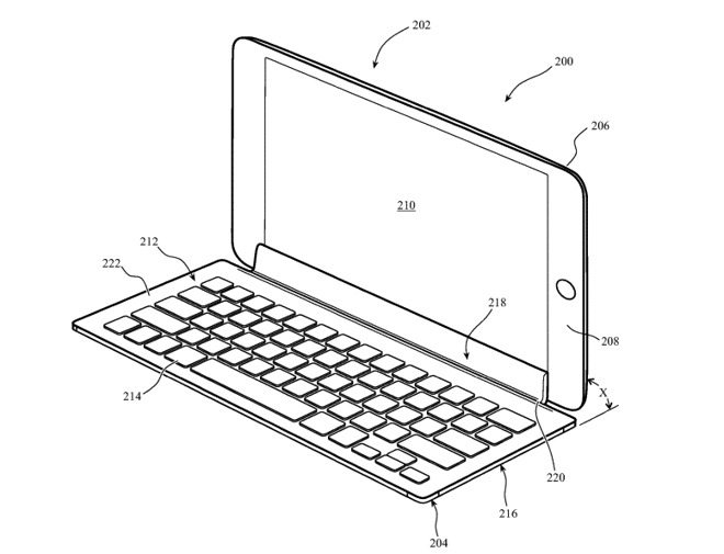 Budúce klávesnice iPad sa budú môcť pripojiť na obrazovku 476