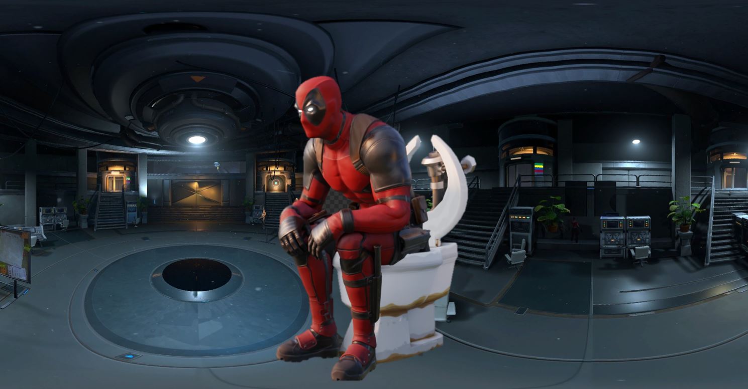 Deadpool Fortnite Výzvy týždeň 3: Kde rýchlo zničiť toalety 5