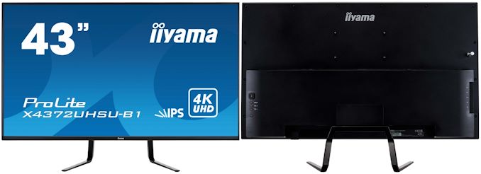 Going Big: Iiyama zahŕňa 43-palcový monitor ProLite X4372UHSU-B1 4-palcový 27