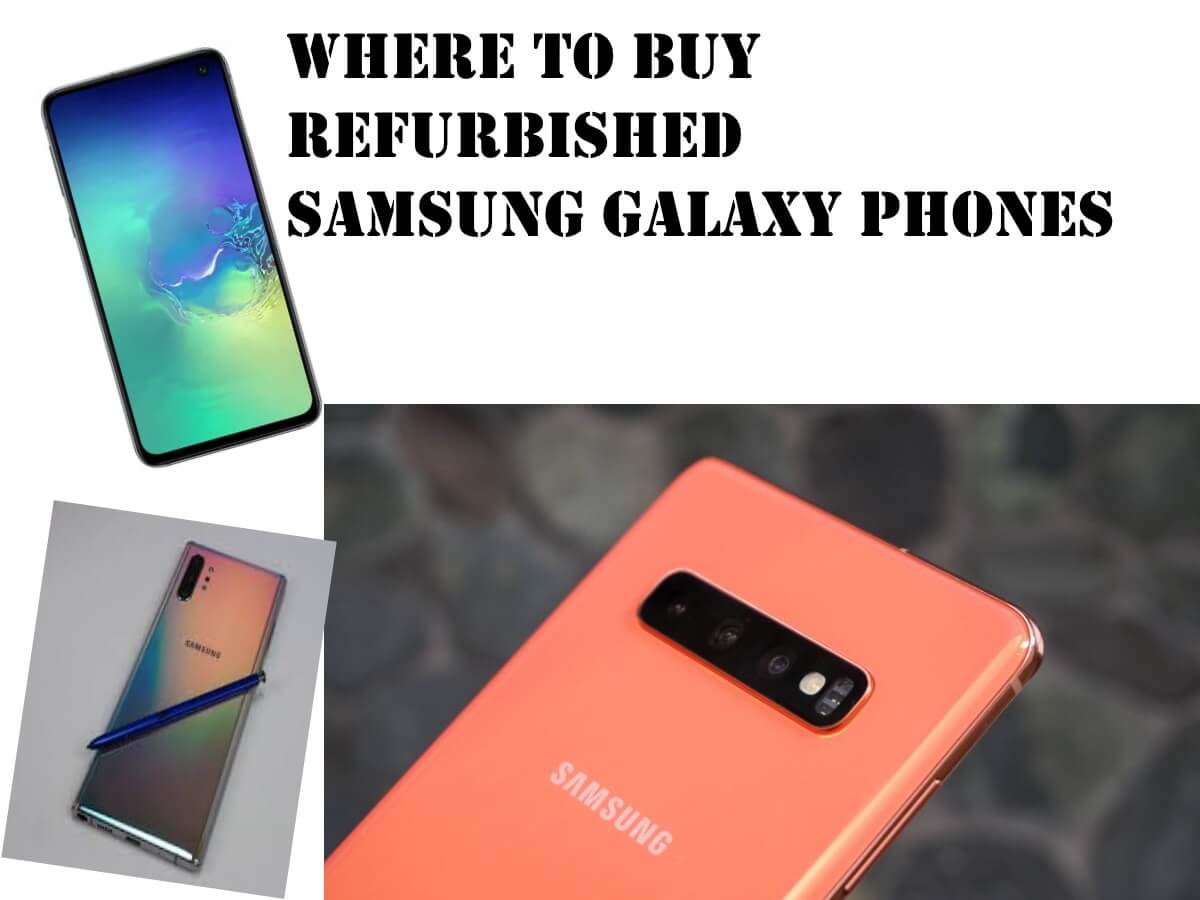 Najlepšie miesta na nákup a predaj renovovaných Samsung Galaxy S10 a Poznámka 10