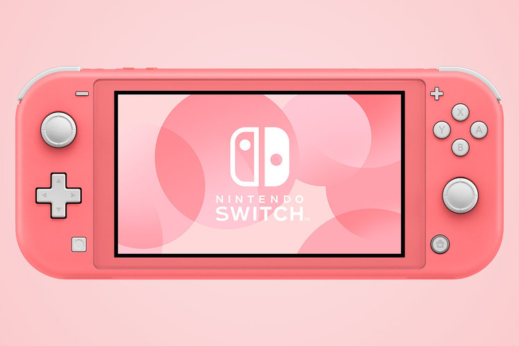 Nintendo Switch Lite v ohromujúcom koralov (ružových) prichádzajúcich do Veľkej Británie a Európy 57