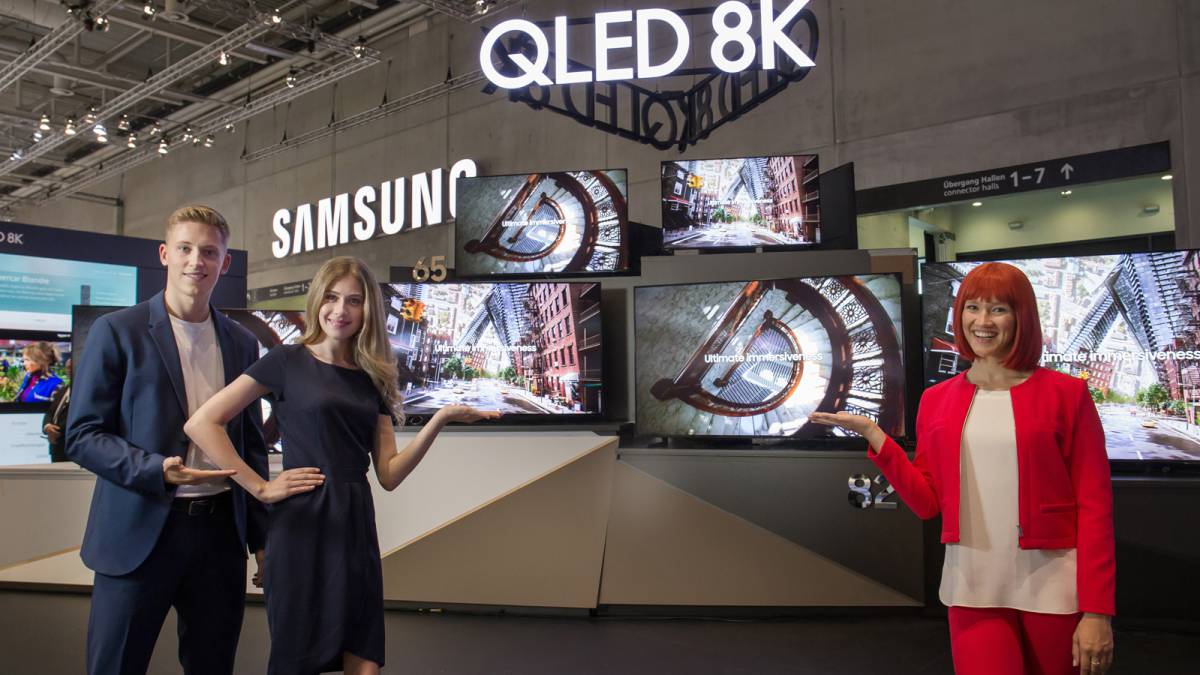 Spoločnosť Samsung predstavila na IFA 2019 svoju lacnú 8K inteligentnú televíziu 157
