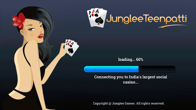 Užite si poker na mobilnom telefóne s Junglee Teen Patti 3D 700