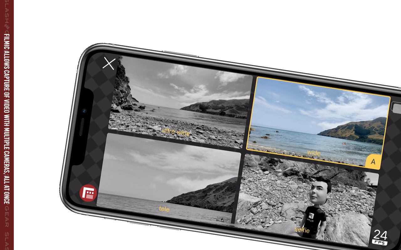 FiLMiC DoubleTake umožňuje 2x samostatné snímanie fotoaparátu naraz na iPhone 1