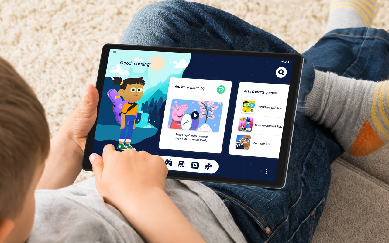 Google Kids Space zabezpečuje tablety pre mladých používateľov